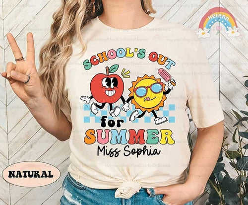 Teacher Shirt, School's Out For Summer Shirt, Last Day Of School Shirt, Teacher Summer Shirt, Elementary Teacher, Teacher Appreciation Gifts