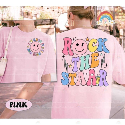 Teacher Shirt Test Day, Rock The Test Shirt, Test Day Shirt, State Test Squad, Staar Testing Shirt, School Test, Teacher Appreciation Gifts