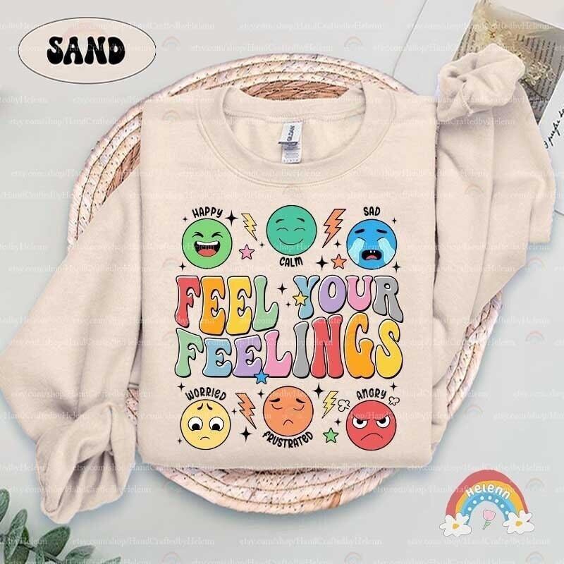 School Counselor Shirt, Mental Health Shirt, It's Okay To Feel All The Feels Shirt, BCBA shirt, School Psych Shirt, School Counselor Gift