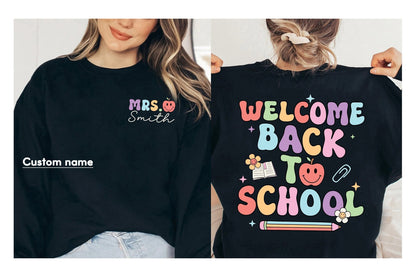 Teacher Shirt, Welcome Back To School Shirt, First Day Of School, Back To School, Kindergarten Teacher Shirt, Teacher Appreciation Gift
