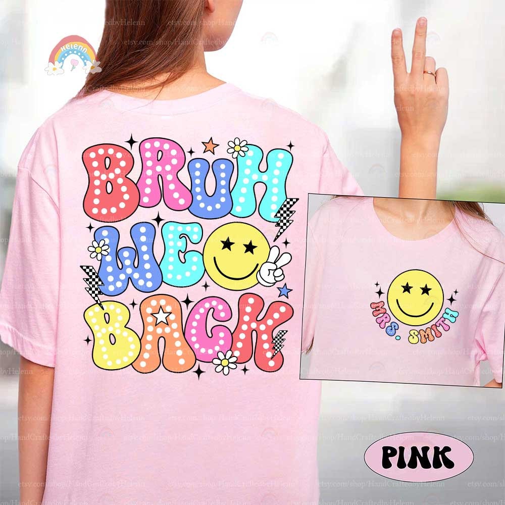 An eye-catching display of creativity, this graphic combines multicolored, textured letters with playful imagery like a smiling face and a checkered flag, ideal for youthful and informal settings.