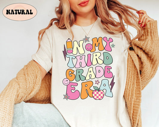 Teacher Shirt, Third Grade Teacher Shirt, Cute Third Grade Era Shirt, Teacher 3rd Grade Shirt, Teacher Gift, Teacher Appreciation Gift