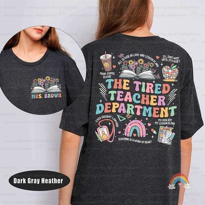 The Tortured Teachers Department Shirt All Is Fair, Kindergarten Teacher, Funny Teacher Shirt, Back To School, Teacher Appreciation Gifts