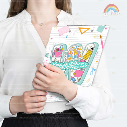 Personalized Teacher Clipboard, Teacher Acrylic Clipboard With Name, Teacher Christmas Gift, Back To School Gift, Teacher Appreciation Gift