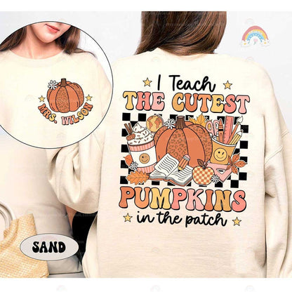Celebrate autumn and classroom fun with this adorable graphic that combines a cheetah-patterned pumpkin, an open book, and vibrant fall elements.