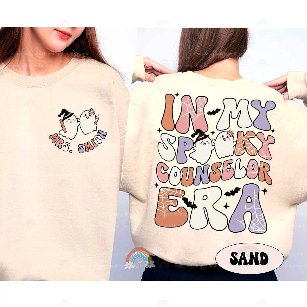 School Counselor Halloween Shirt, Spooky Counselor Shirt, Counselor Era Shirt, Retro Halloween Counselor, School Counselor Halloween Gift