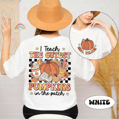 Celebrate autumn and classroom fun with this adorable graphic that combines a cheetah-patterned pumpkin, an open book, and vibrant fall elements.