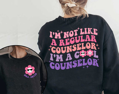 School Counselor Shirt, Personalized Counselor Shirt, School Counselor Gift, Cool Counselor, Back To School Shirt, Teacher Appreciation Gift