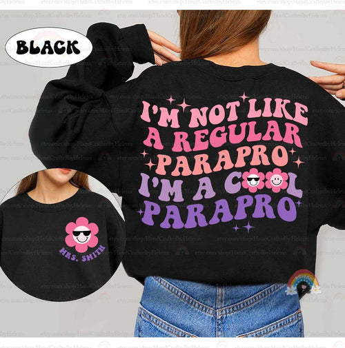 Paraprofessional Shirt, Cool Para Club, Para Squad Shirt, Teacher Aide, Para Appreciation, Para Life Shirt, Teacher Graduation Gift