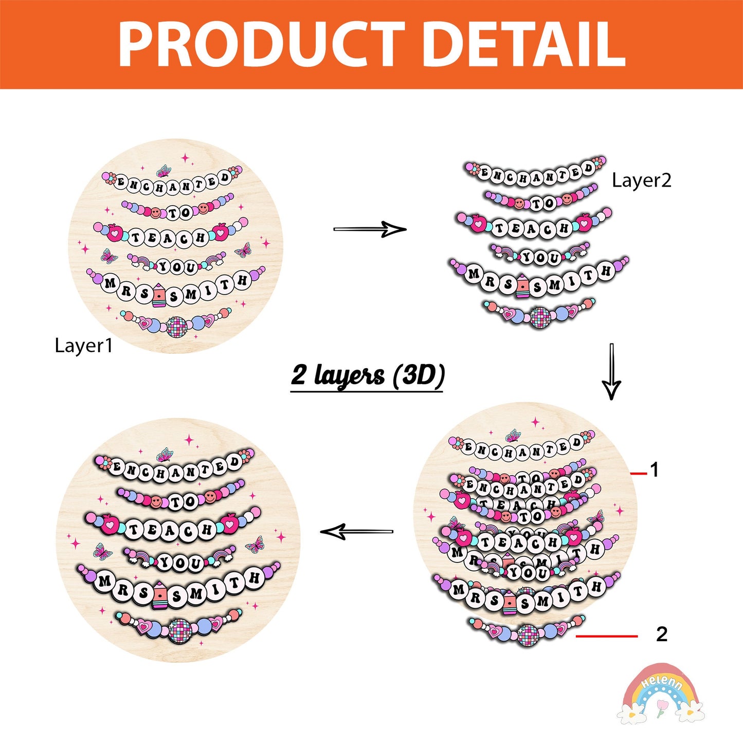 Custom Teacher Door Hanger Enchanted To Teach You, Teacher Wooden Classroom Sign, Teacher Gifts, Back To School, Teacher Appreciation Gift