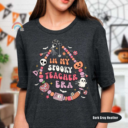 Teacher Halloween Shirt, In My Spooky Teacher Era, Trick Or Teach Shirt, Spooktacular Teacher Halloween Sweatshirt, Halloween Teacher Gifts