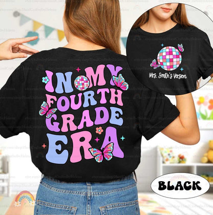 Teacher Shirt, Fourth Grade Teacher Shirt, Cute Fourth Grade Era Shirt, Teacher 4th Grade Shirt, Teacher Gift, Teacher Appreciation Gift