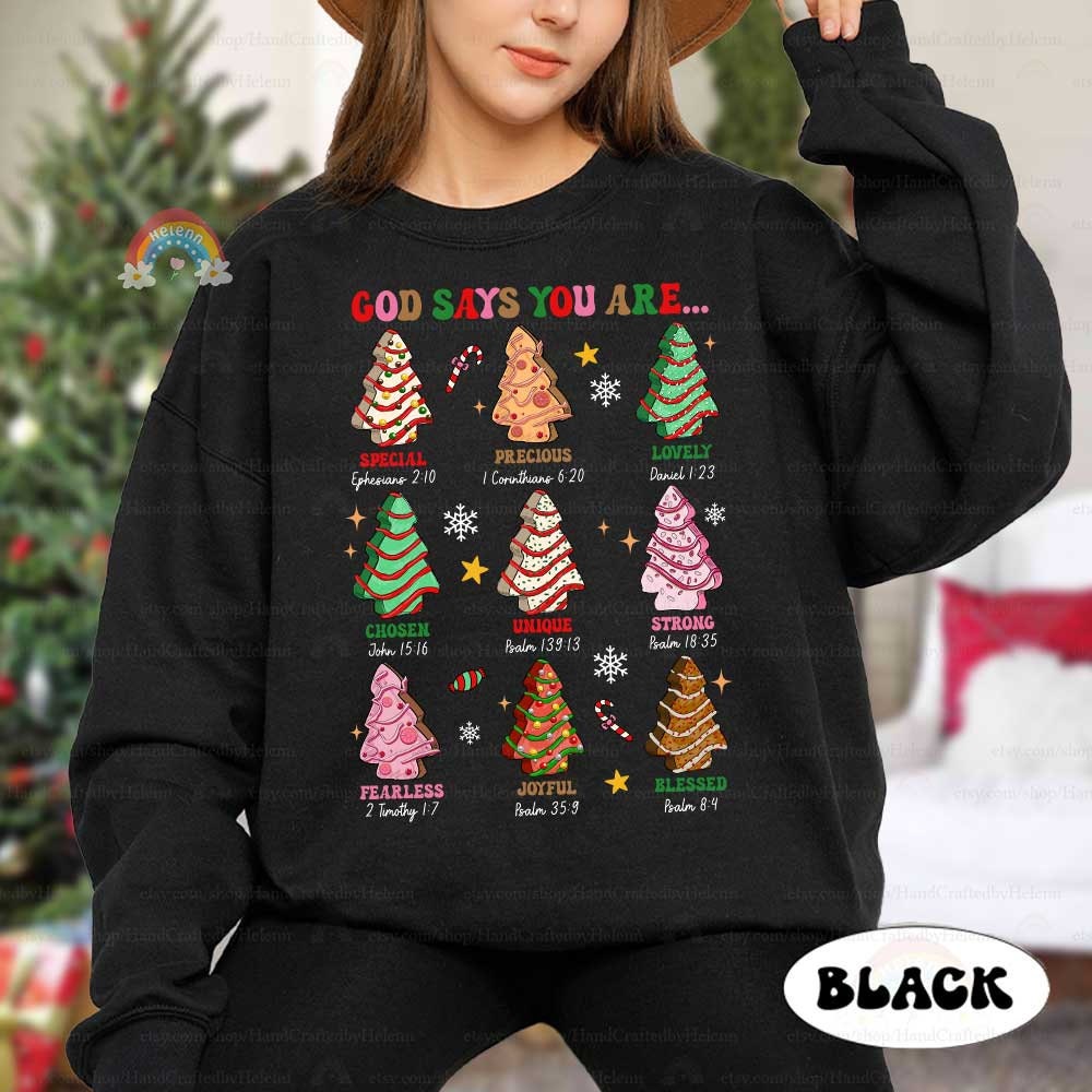 Teacher Christmas Shirt Christian Teacher God Says Teacher, Bible Verse, Kindergarten Teacher Christmas Sweatshirt, Christmas Teacher Gifts