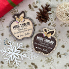 Personalized School Teacher Gift Christmas Ornament, Teacher Ornament Thank You Gift, Teacher Christmas Gift, Teacher Appreciation Gifts