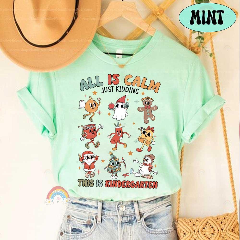 Customize this merry shirt for any grade, adding a lighthearted touch to your holiday wardrobe!