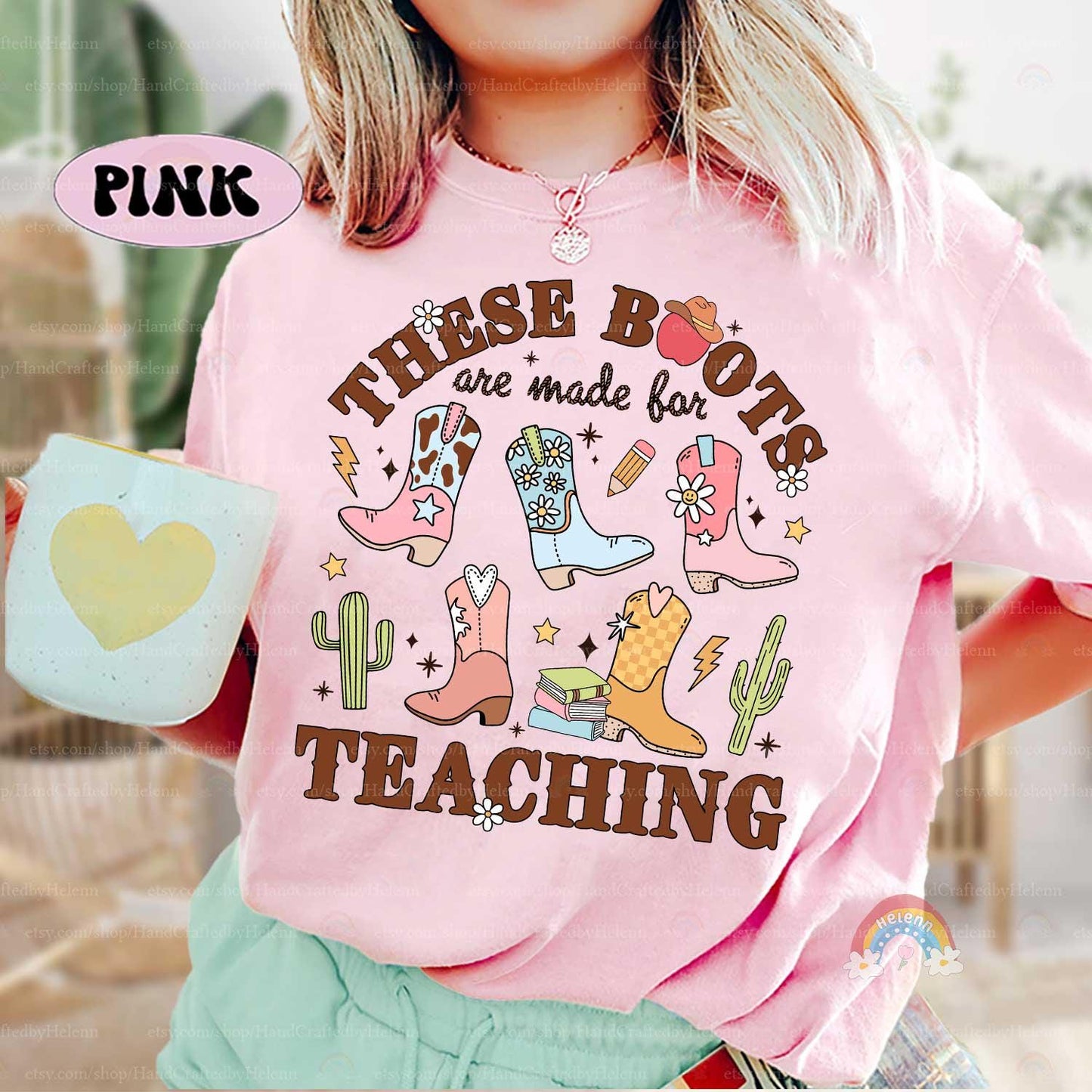 For educators who take every step in the classroom with confidence, this bold and playful design captures the essence of teaching with style. Whether for yourself or a gift, it&#39;s sure to bring smiles.