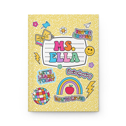 Personalized Teacher Journal Composition Books, Teacher Christmas Gift, Thank You Teacher Gift, End Of Year Gift, Teacher Appreciation Gift