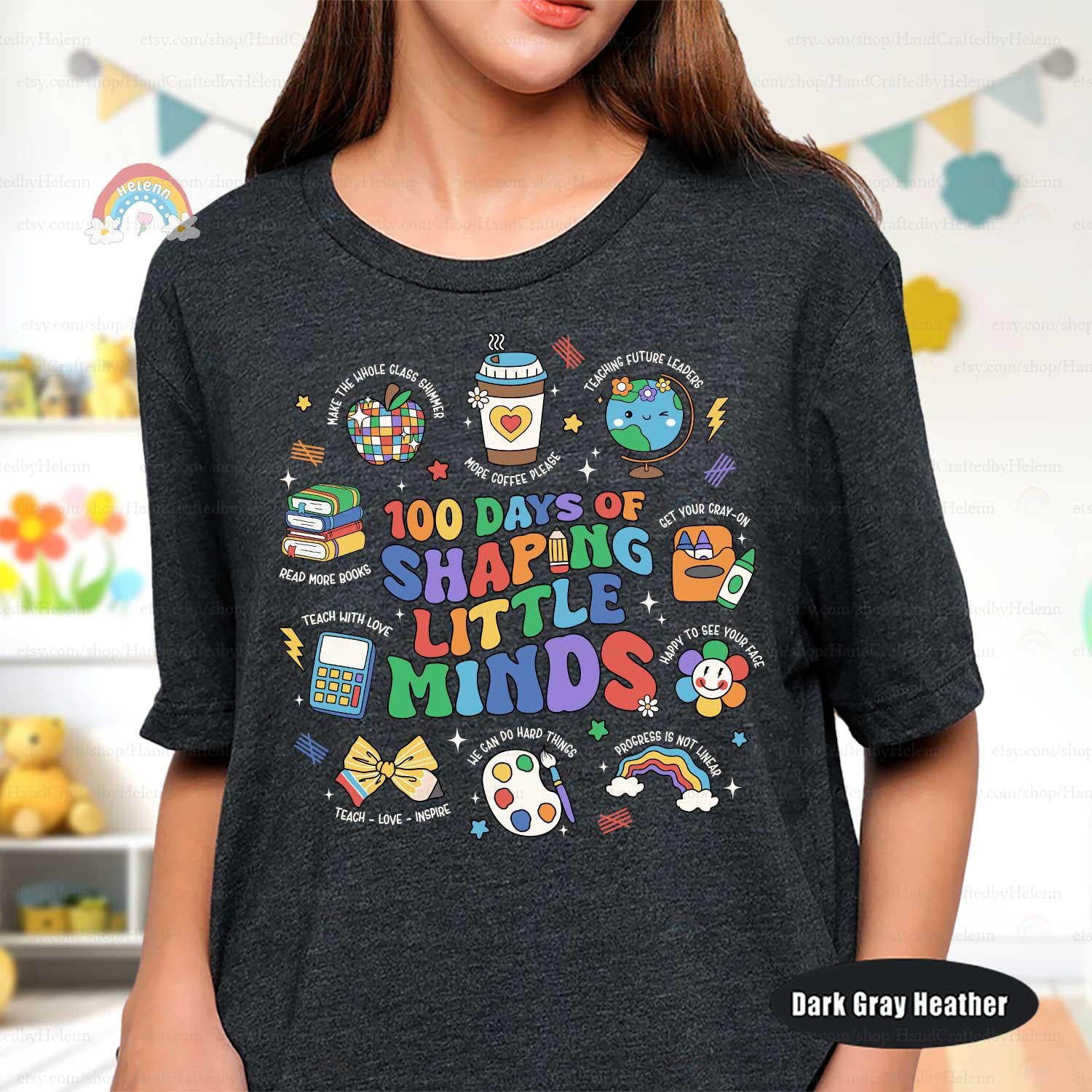 100 Days of School Shirt, Teacher Shirt School 100 Days Shirt, 100th Day Of School, Back To School, Teacher Life, Teacher Appreciation Gift