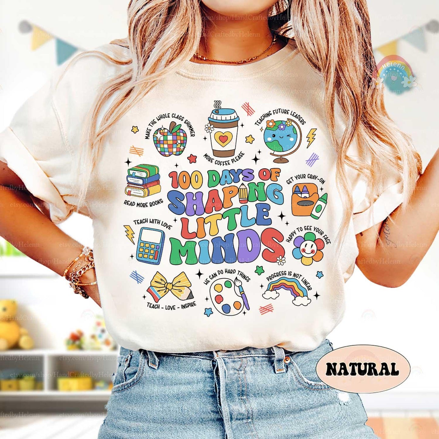 100 Days of School Shirt, Teacher Shirt School 100 Days Shirt, 100th Day Of School, Back To School, Teacher Life, Teacher Appreciation Gift