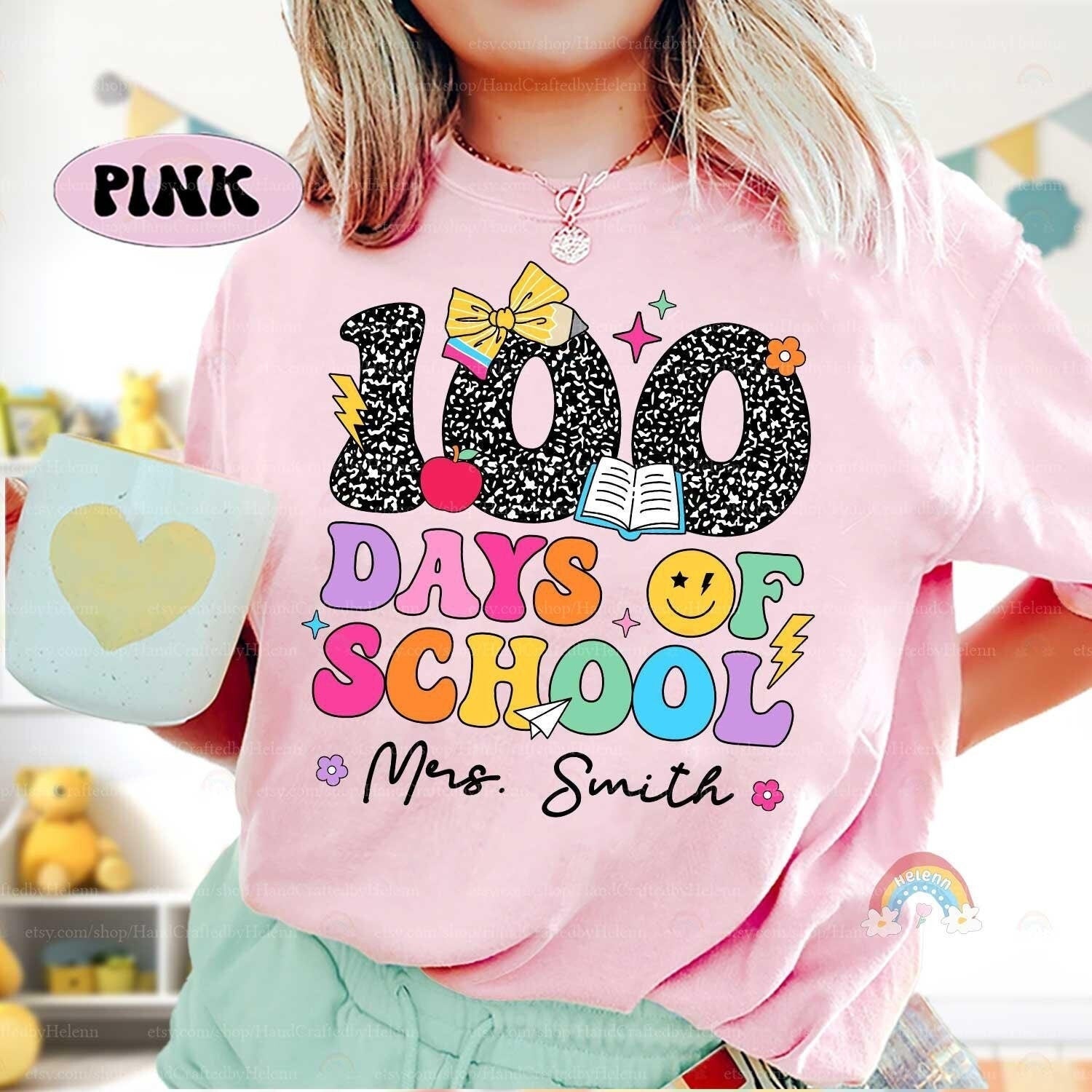 Custom 100 Days of School Shirt, Teacher Shirt Group 100th Day Of School, Celebrate 100th Day Shirt, School Shirt, Teacher Appreciation Gift