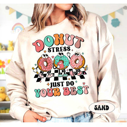 Teacher Shirt Test Day, Don't Stress Do Your Best, Test Day Shirt, State Test Squad, Staar Testing, Testing Shirt, Teacher Graduation Gift