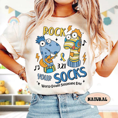 Down Right Amazing Special Education Teacher Shirt, Rock Your Sock, Down Syndrome Awareness T21 Shirt, SPED Teacher Shirt, SPED Teacher Gift