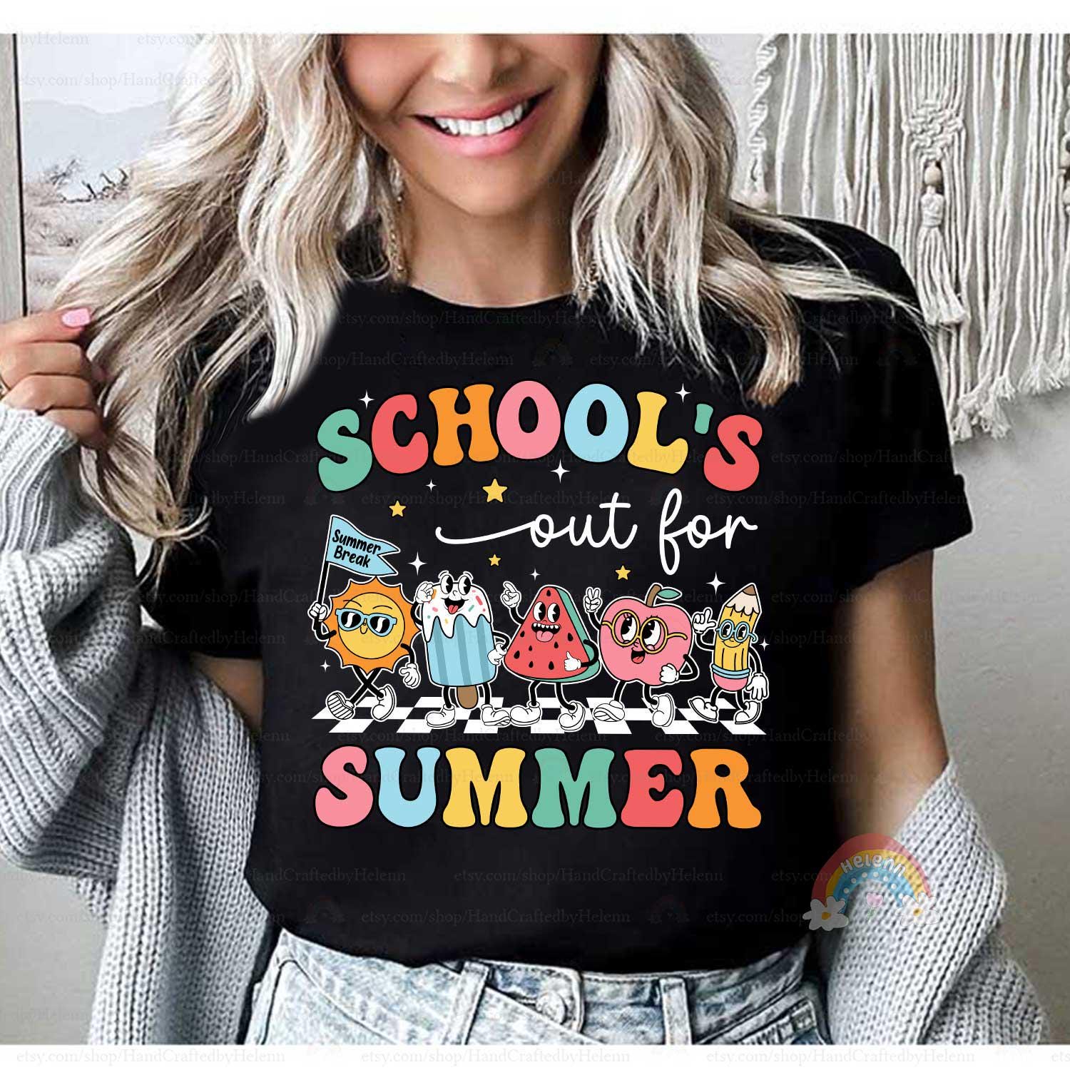 Teacher Shirt Last Day of School Shirt, School's Out For Summer, Bruh We Out, Teacher Summer Shirt Funny Teacher, Teacher Appreciation Gift