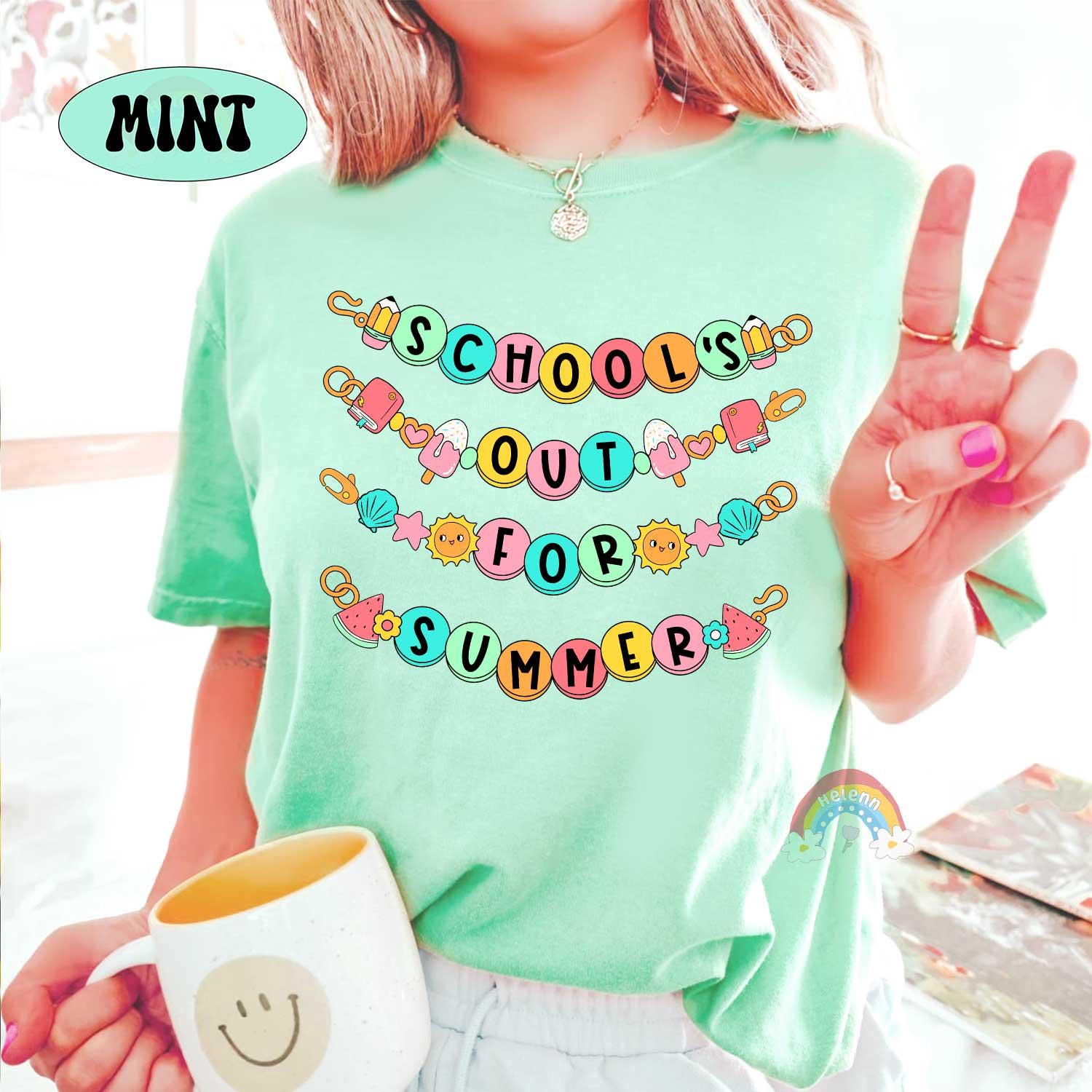 Teacher Shirt Last Day of School Shirt, School's Out For Summer, Bruh We Out, Teacher Summer Shirt Funny Teacher, Teacher Bracelet Shirt