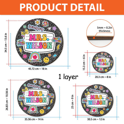 7. 🪪 Personalize it with your name and give your classroom that extra dose of charm and confidence.