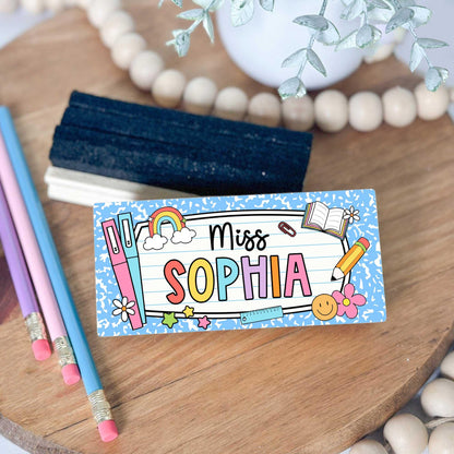 Custom Teacher Appreciation Gifts, Personalized Teacher Whiteboard Eraser, Teacher Thank You Gift, Chalkboard Eraser, Back To School Gift