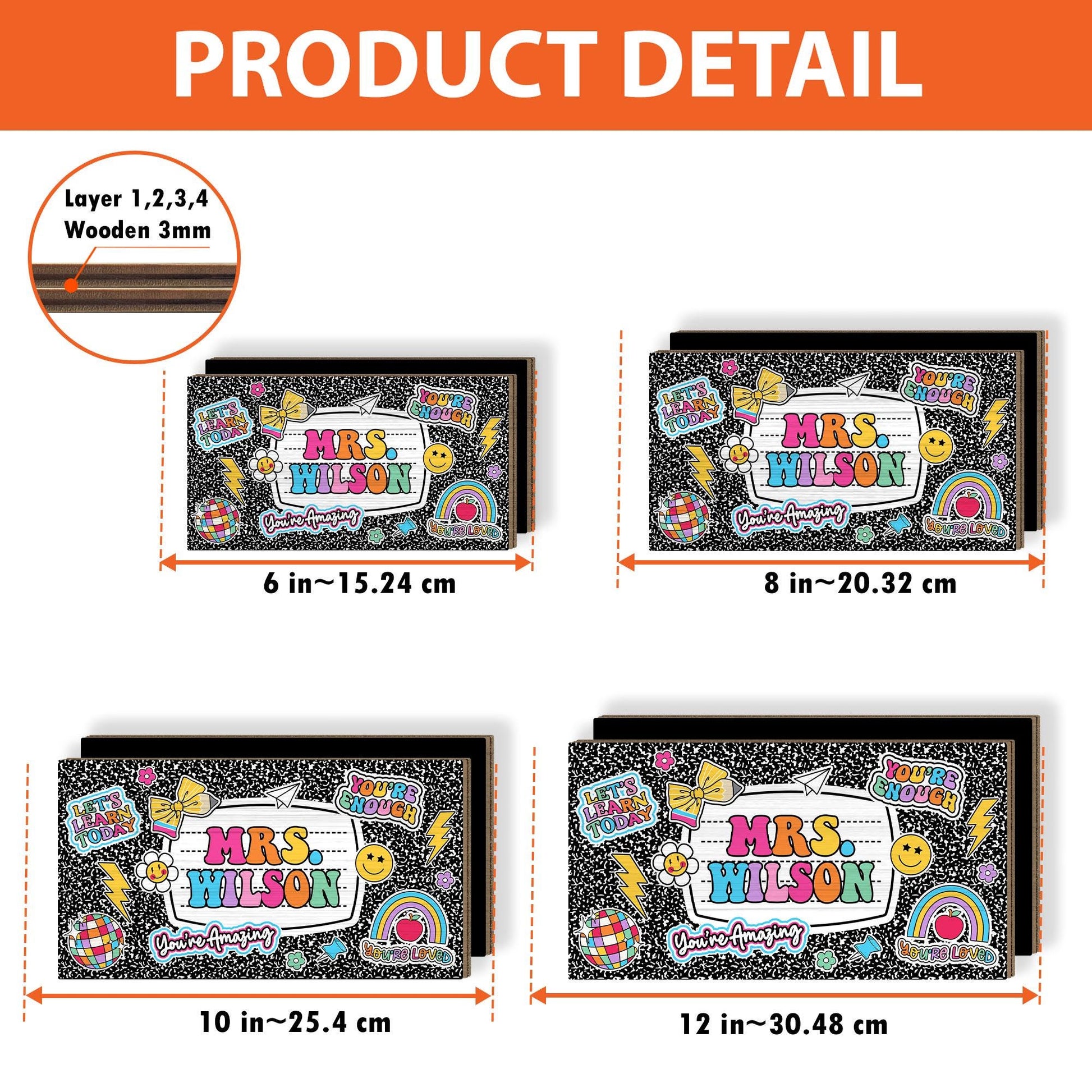 Personalized Teacher Pencil Holder, Teacher Appreciation Gift, Back To School, Office Decor Custom Pen Holder Teacher's Gift, Desk Organizer