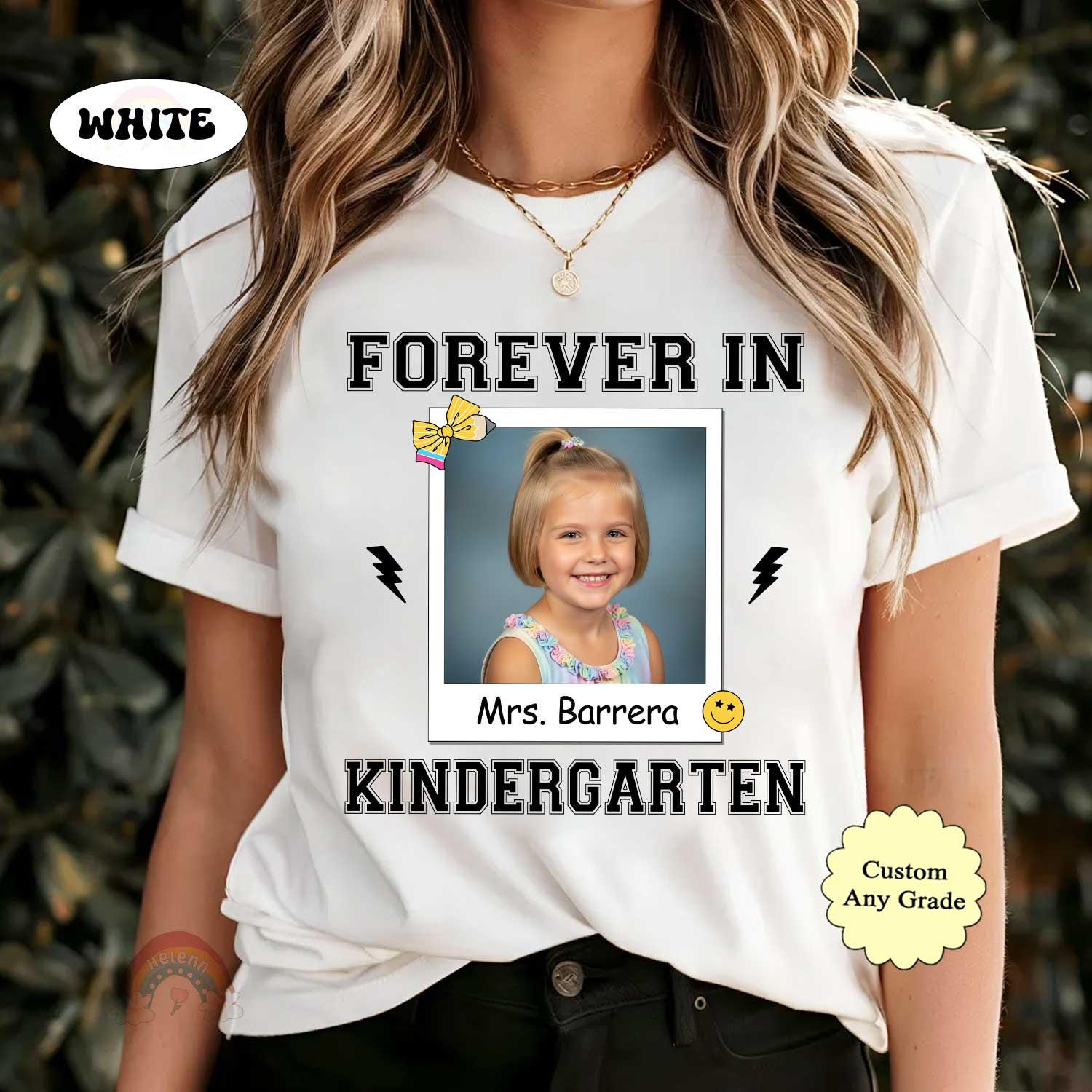 Personalized Teacher Shirt Forever A Firstie Shirt, Custom First Grade Shirt, Funny Teacher Shirt, Back To School, Teacher Appreciation Gift