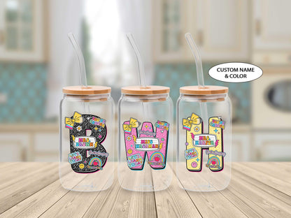 Custom Teacher Gift, Personalized Tumbler Gift for Teacher Composition Book, Teacher Tumbler with Lid and Straw, Teacher Appreciation Gift