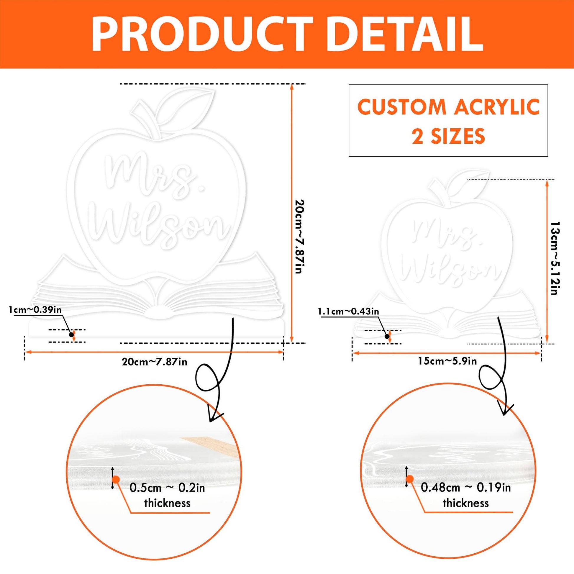 Personalized Teacher Night Light Custom Teacher Name Sign, Custom Name Light Classroom Decor, Back To School Gift, Teacher Appreciation Gift