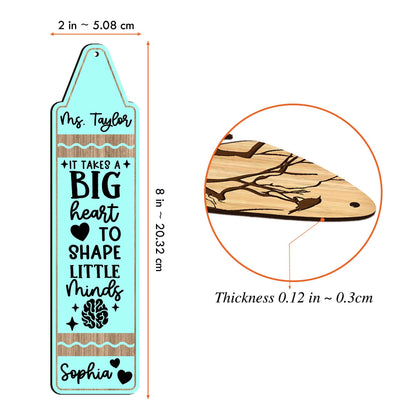 Custom Teacher Bookmarks, Thank You Gift for Teacher, Back to School Gift, Custom Bookmark Gifts for Teacher, Teacher Appreciation Gift