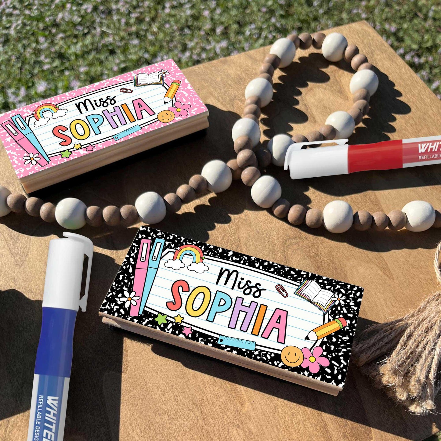 Custom Teacher Appreciation Gifts, Personalized Teacher Whiteboard Eraser, Teacher Thank You Gift, Chalkboard Eraser, Back To School Gift