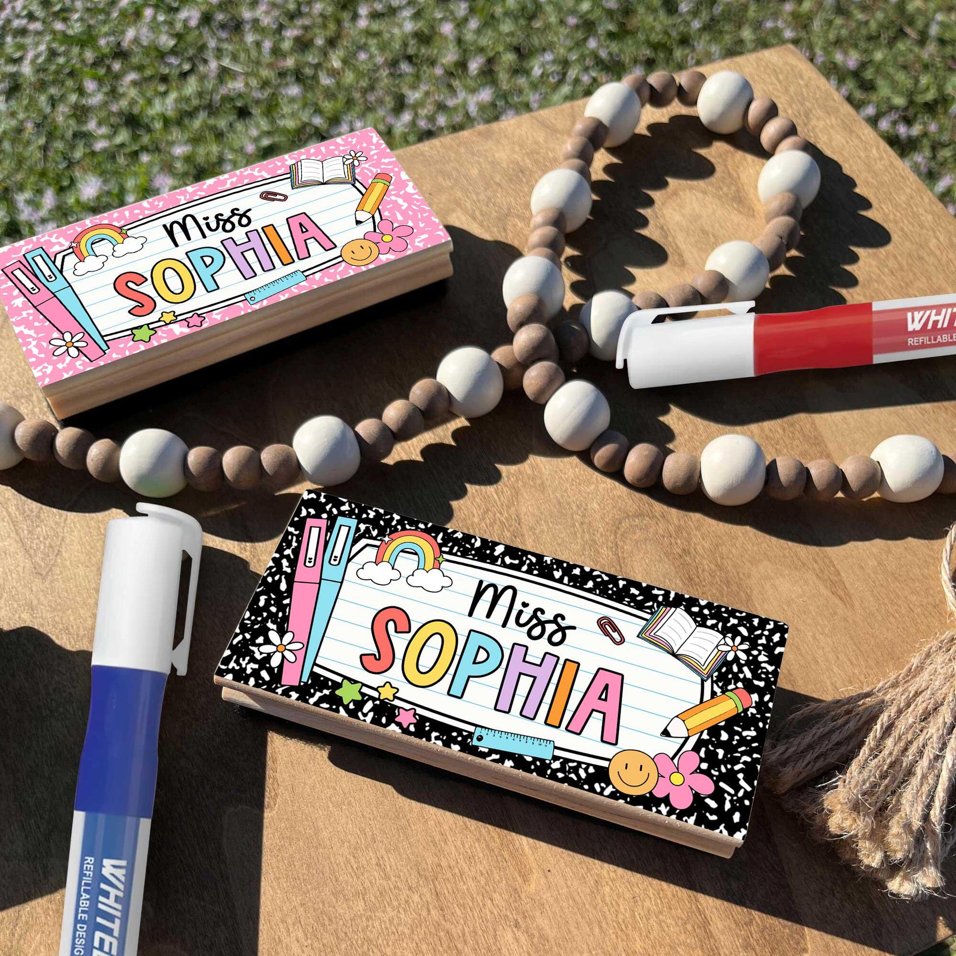 Custom Teacher Appreciation Gifts, Personalized Teacher Whiteboard Eraser, Teacher Thank You Gift, Chalkboard Eraser, Back To School Gift