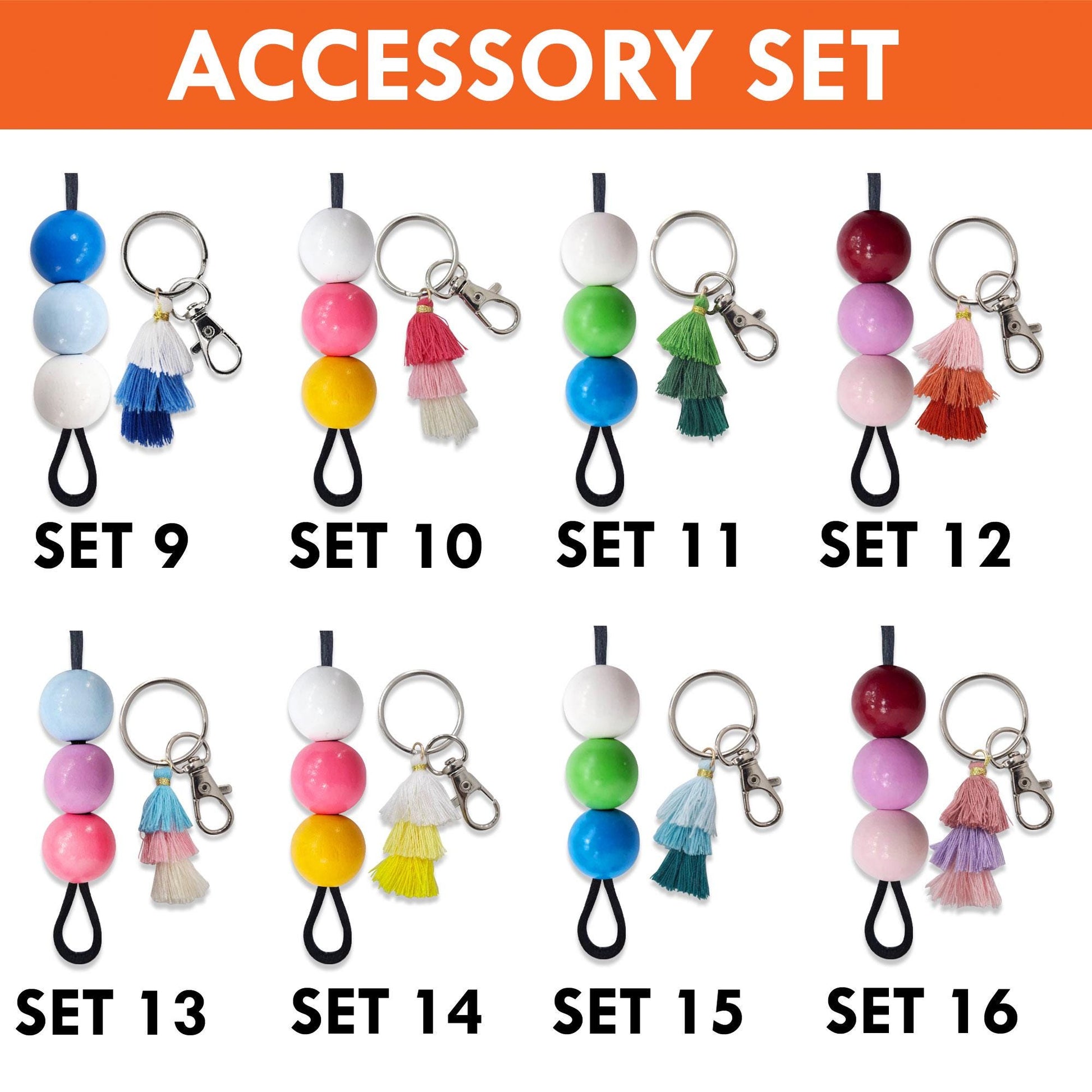 Personalized Teacher Lanyard: Beaded ID Badge Holder with Wood or Acrylic Charm