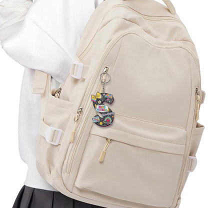 Custom Teacher Keychain Composition Book Keychain, Personalized Teacher Gift Back To School Gift, Teacher Appreciation Gift, Teacher Bag Tag