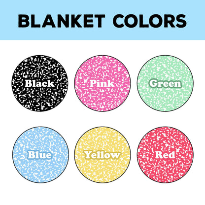 Personalized Teacher Blanket Custom Hooded Blanket, Composition Book Blanket, Teacher Gifts, Back To School Gift, Teacher Appreciation Gift