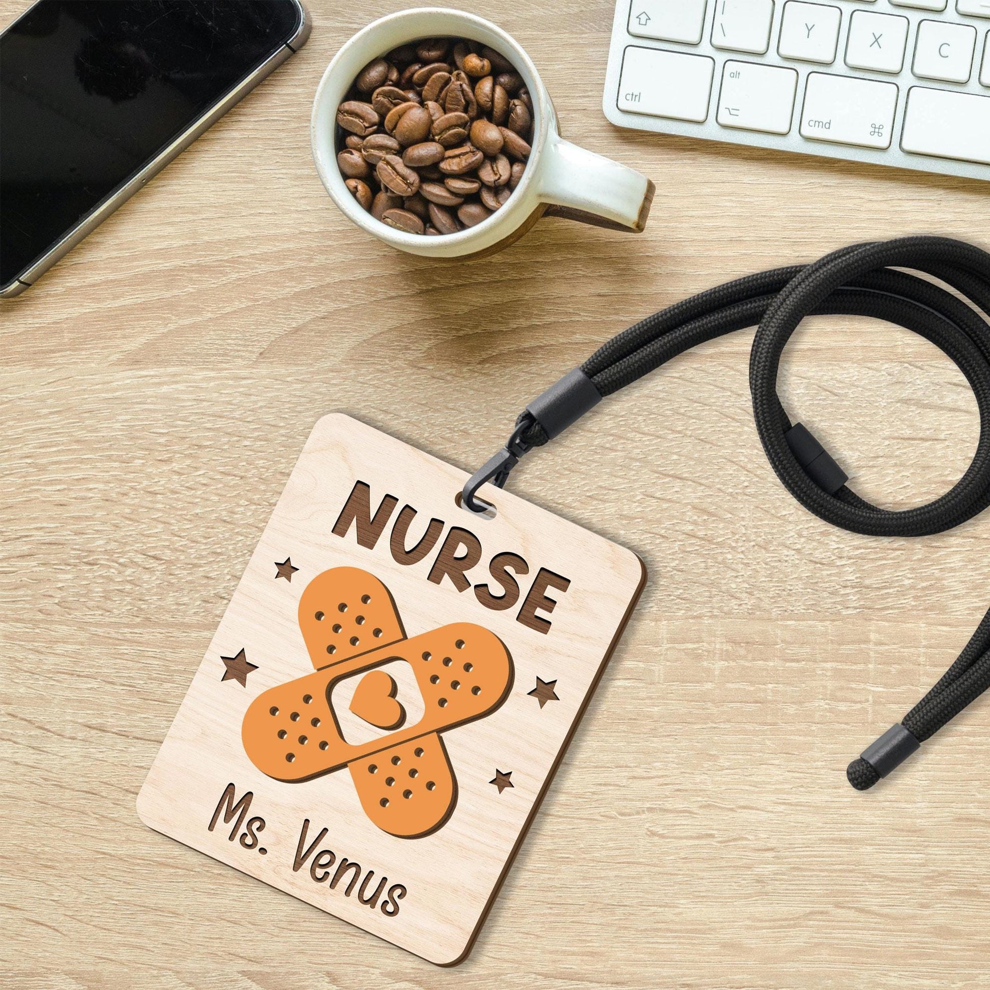 Custom Class Room Hall Passes, Teacher Hall Pass With Lanyard, Bathroom Pass, Nurse Pass, Back To School Gift, Teacher Appreciation Gift