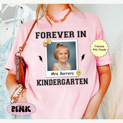 Personalized Teacher Shirt Forever A Firstie Shirt, Custom First Grade Shirt, Funny Teacher Shirt, Back To School, Teacher Appreciation Gift