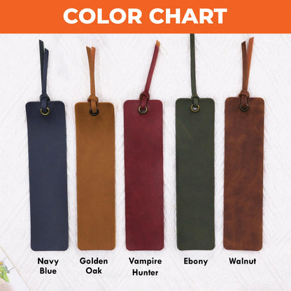 Personalized Teacher Leather Bookmark, Librarian Gift Book Lover, Back To School, Custom Bookmark, Teacher Gifts, Teacher Appreciation Gift