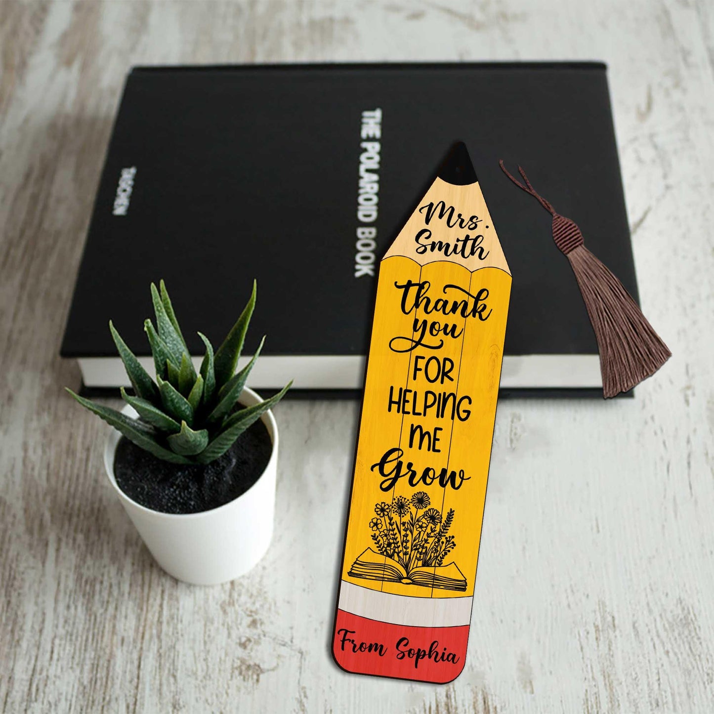 Personalized Teacher Bookmarks, Bookmark for Teacher, Thank You Gift Teacher's Day Gift, Custom Gifts for Teacher, Teacher Appreciation Gift
