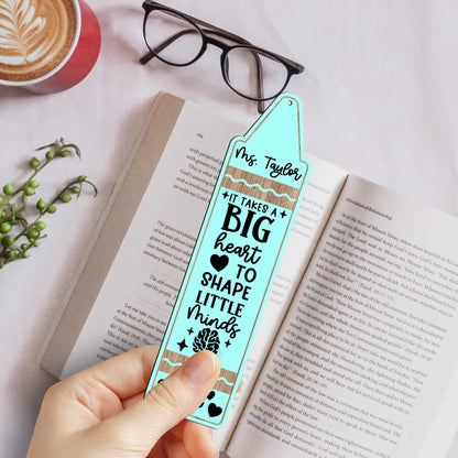 Custom Teacher Bookmarks, Thank You Gift for Teacher, Back to School Gift, Custom Bookmark Gifts for Teacher, Teacher Appreciation Gift