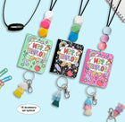 Custom Teacher Lanyard with Name, Teacher Appreciation Gift, Personalized Trendy Lanyard for Keys ID Badge, Beaded Lanyard Back To School