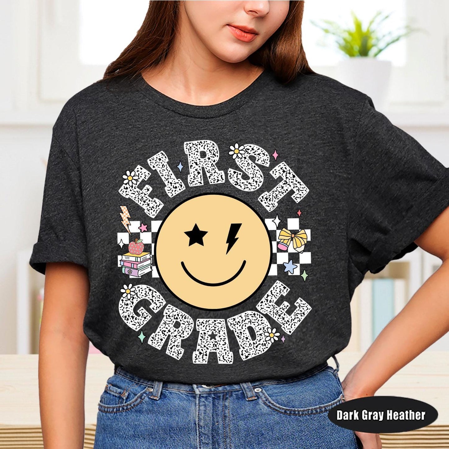 1st Grade Teacher Shirt, Back to School Shirts, Custom First Grade Teacher Shirt, First Grade Dream Team Shirt, Teacher Appreciation Gift