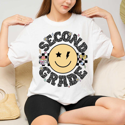 Custom Second Grade Teacher Shirt, 2nd Grade Teacher Shirt, Custom Teacher Name Shirt, Back To School Shirt, Teacher Appreciation Gift