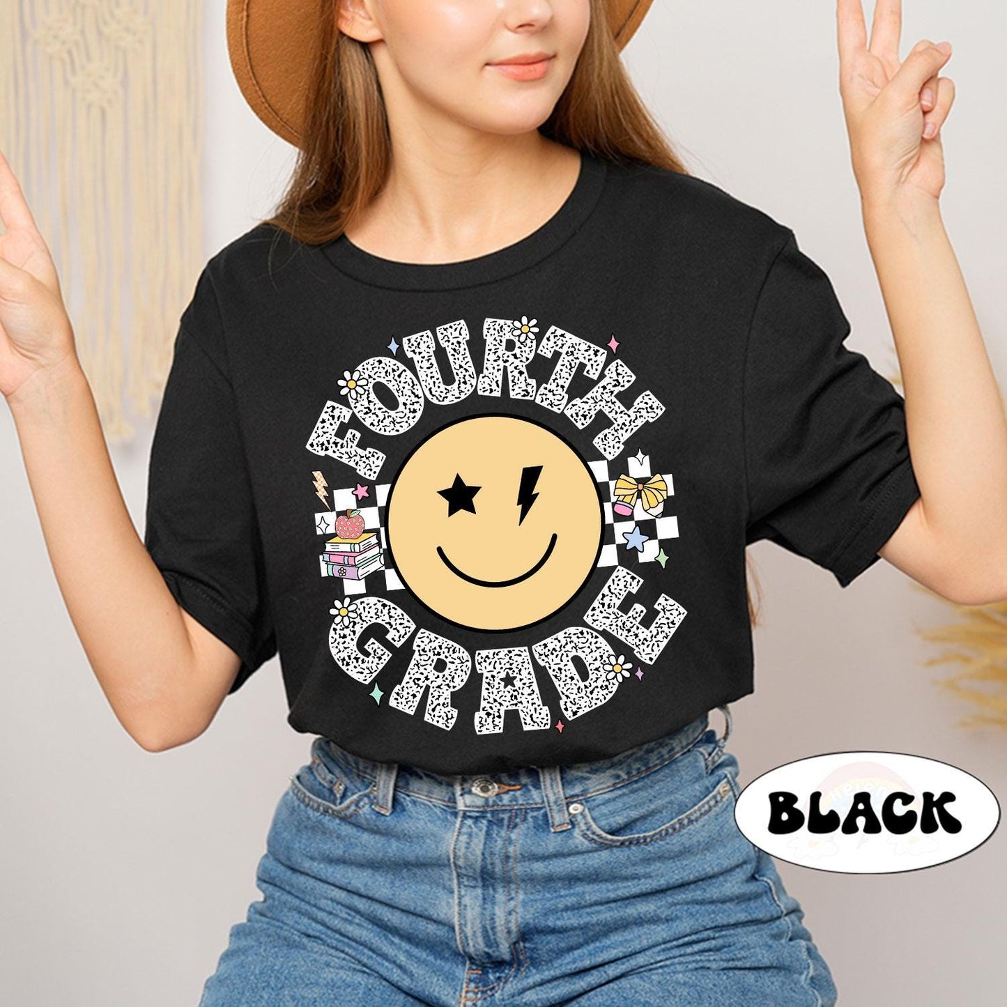 4th Grade Teacher Shirt, Custom Fourth Grade Teacher Shirt, Teacher Team Shirt, 4th Grade TShirt, Back To School, Teacher Appreciation Gift