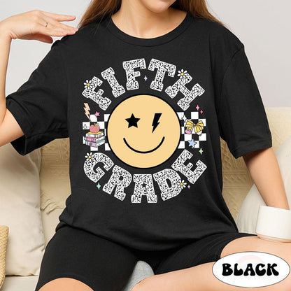 Custom Fifth Grade Teacher Shirt, 5th Grade Teacher Shirt, Personalized Teacher Shirt, Back To School Shirt, Teacher Appreciation Gift